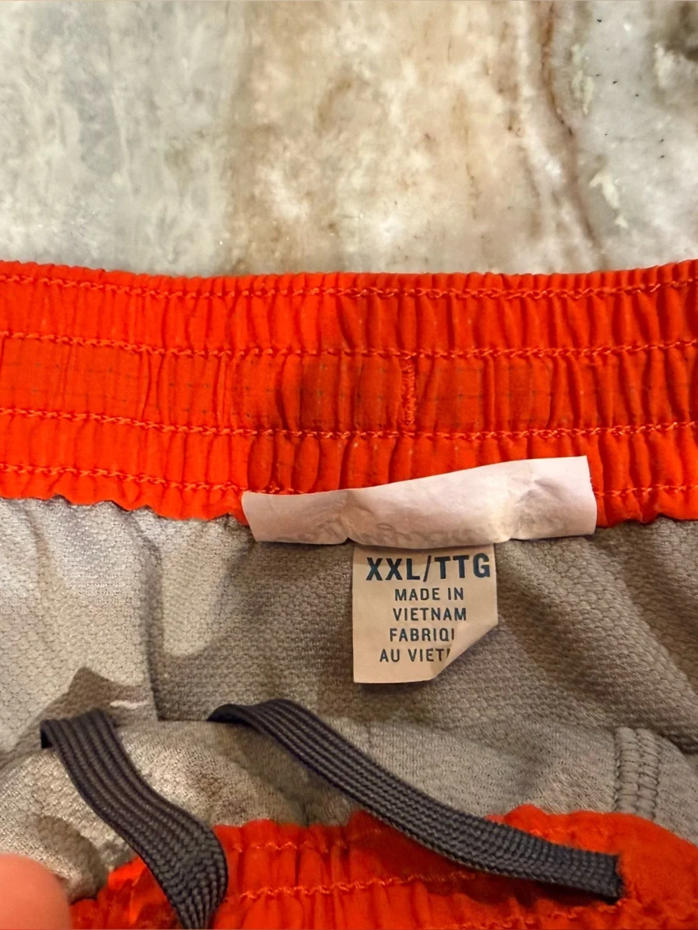 Men’s TOMMY BAHAMA Orange swim trunks- Size XXL